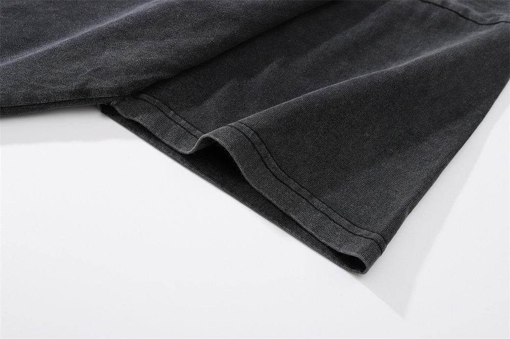 Printed Washed-out T-shirt For Men