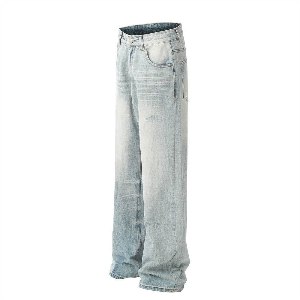 Vintage Washed Jeans For Men MuddyStock