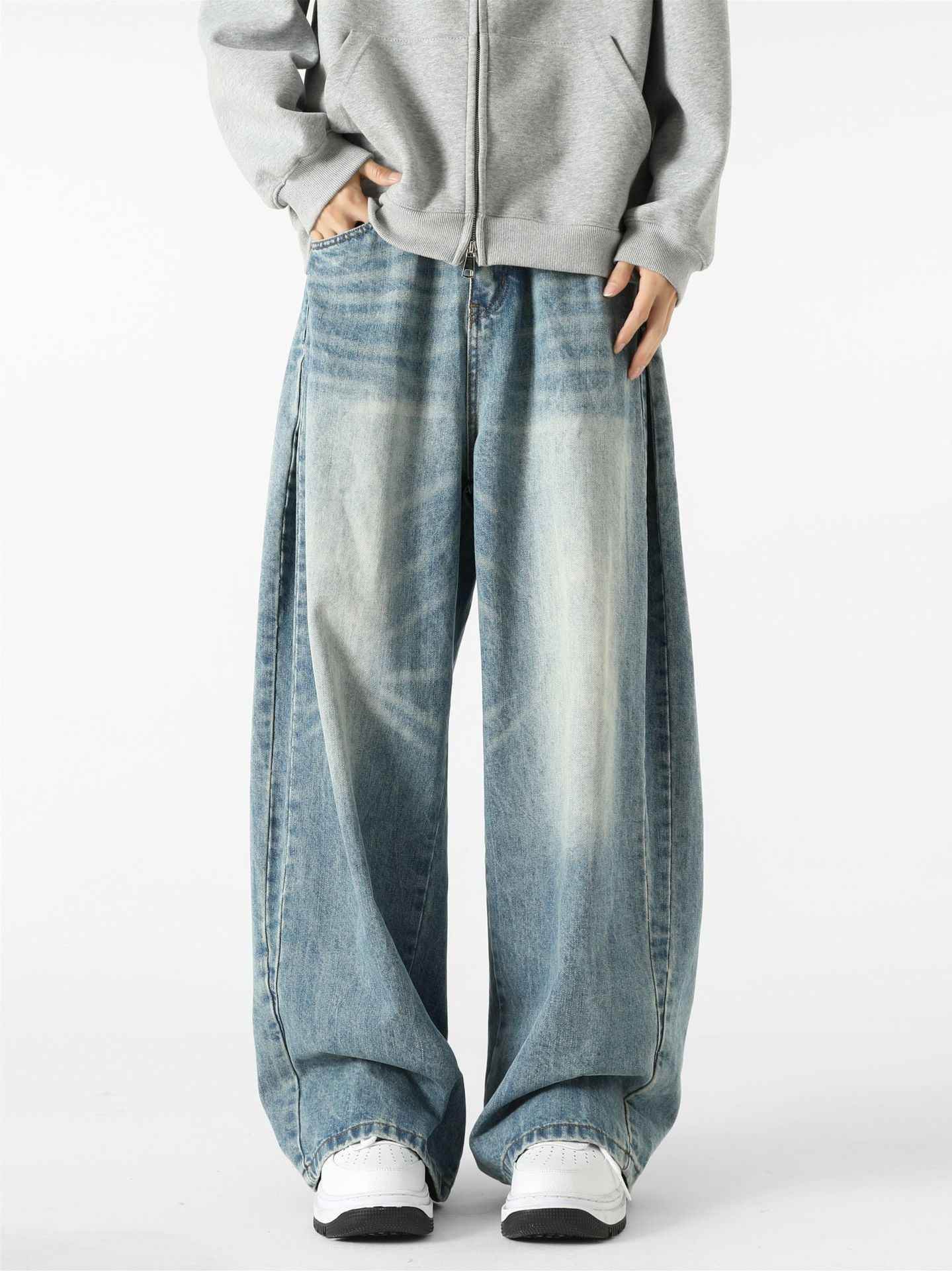 American Straight Jeans For Men MuddyStock