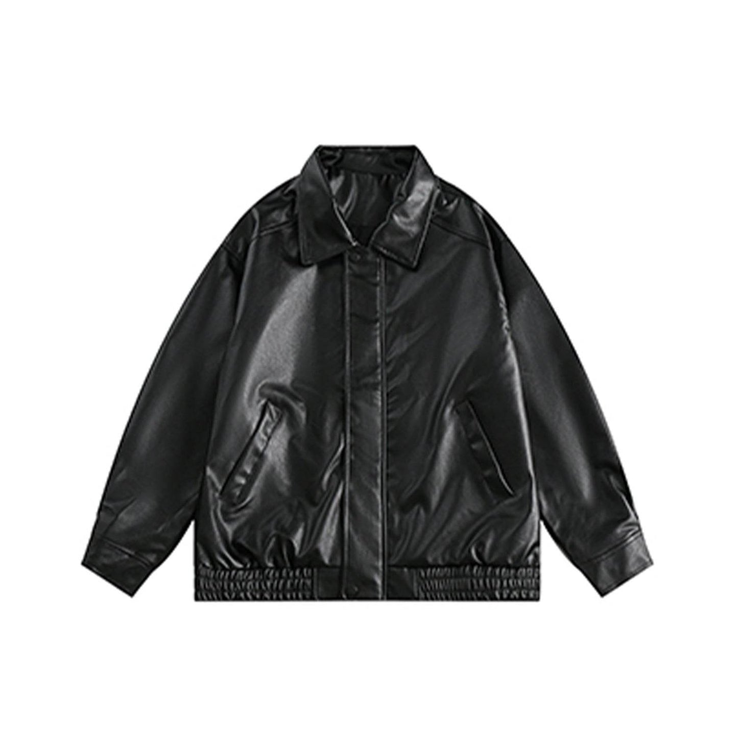 Retro Casual Fashion Drop Shoulder Lapel Jacket For Women MuddyStock