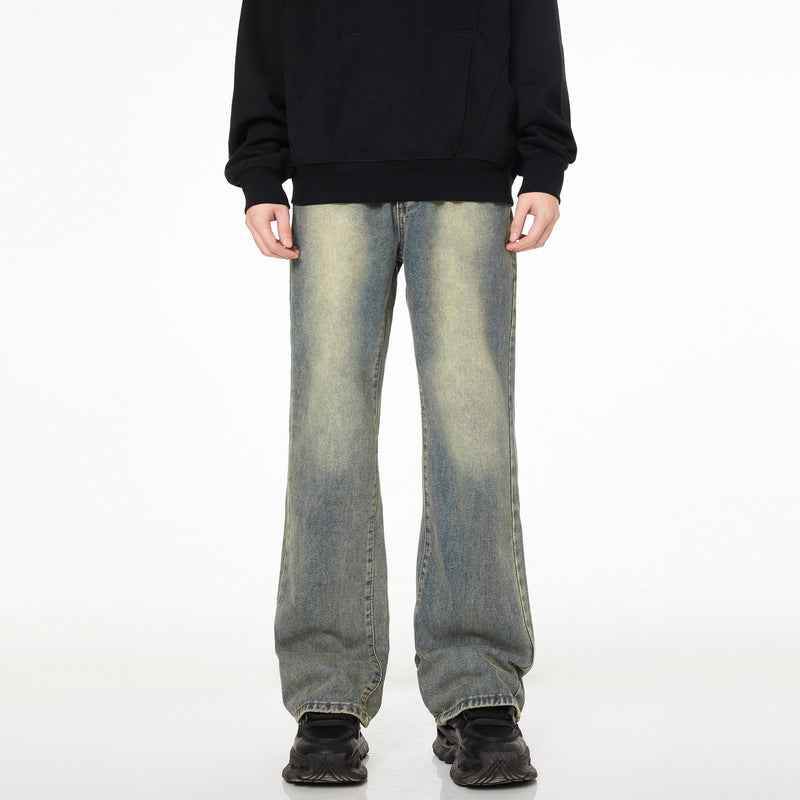 Washed Distressed Skinny Jeans For Men MuddyStock