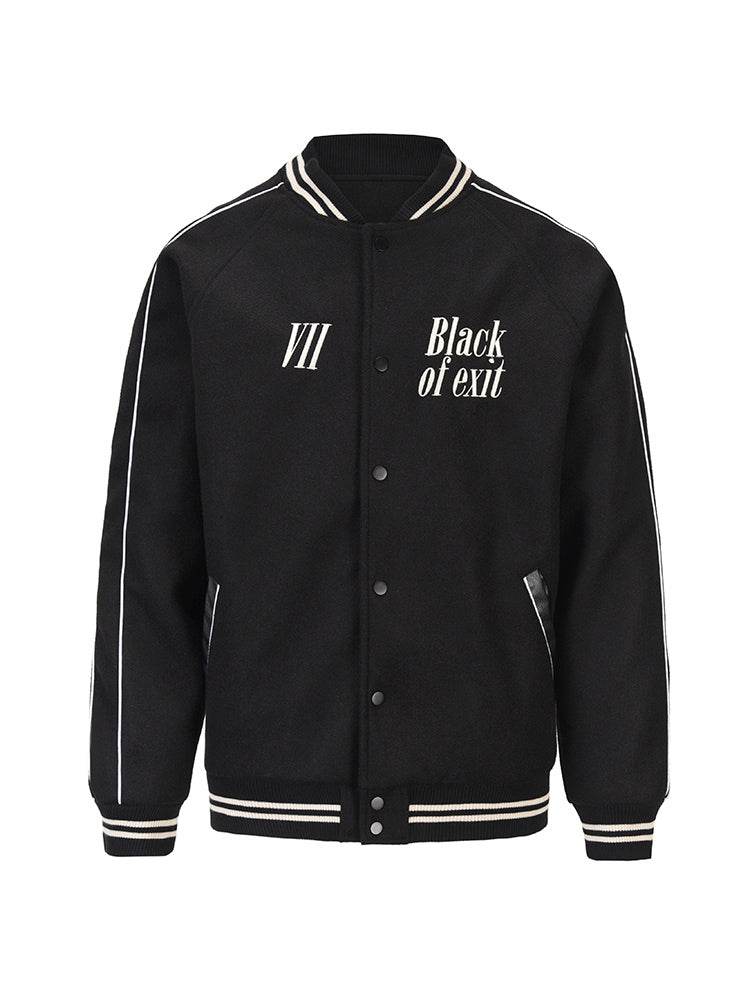 Men's High Street Embroidered Loose Baseball Uniform Jacket MuddyStock