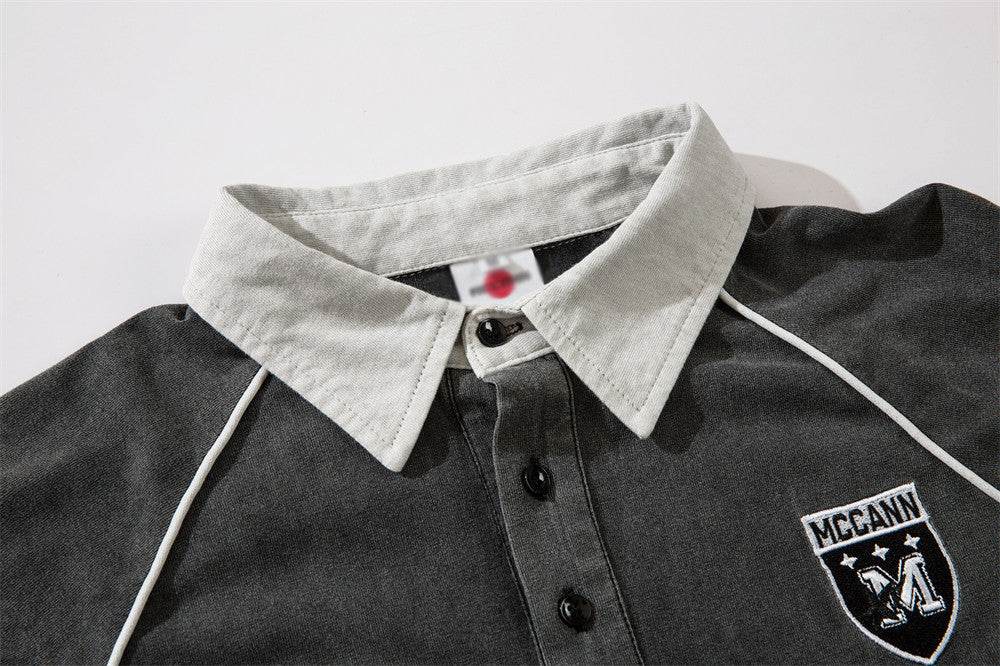 Racing Suit Short-sleeved Polo Shirt For Men MuddyStock