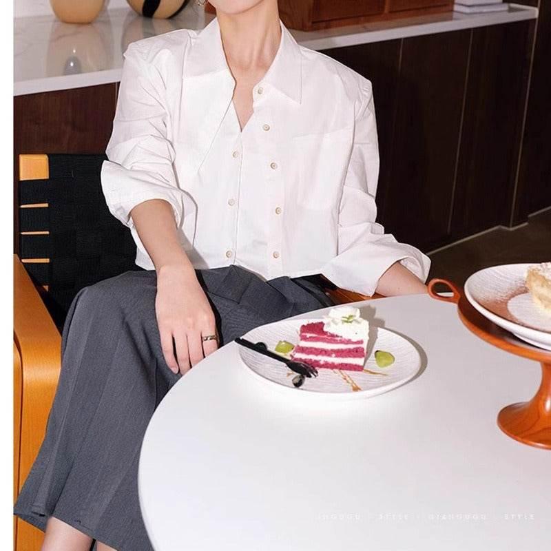 Women's Shirt Casual Long Sleeve Two piece Top | MuddyStock Originals MuddyStock