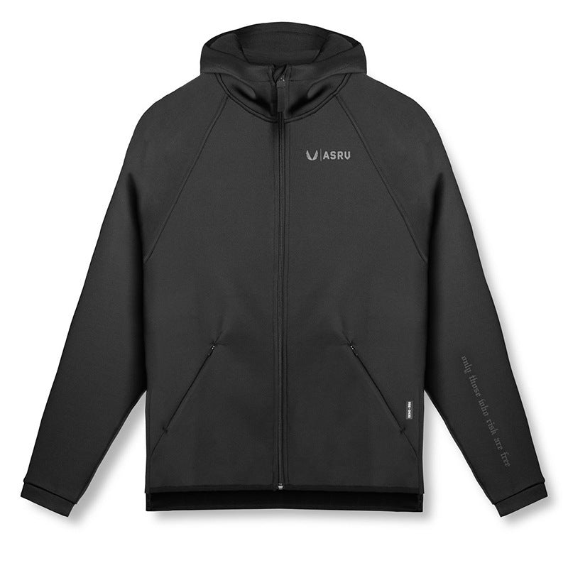 Men's Loose Hoodie Black MuddyStock