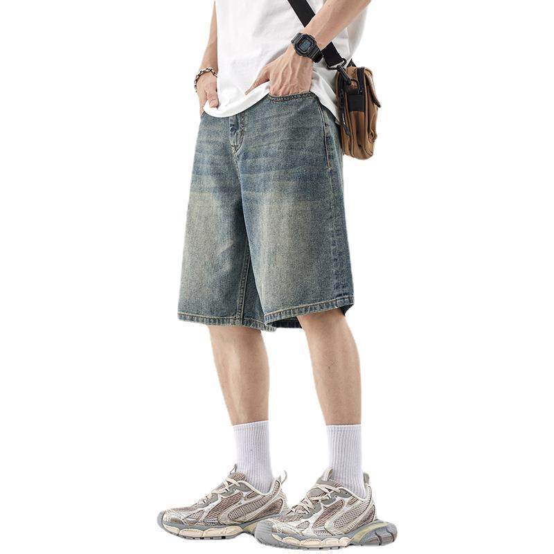Baggy Denim Shorts For Men MuddyStock