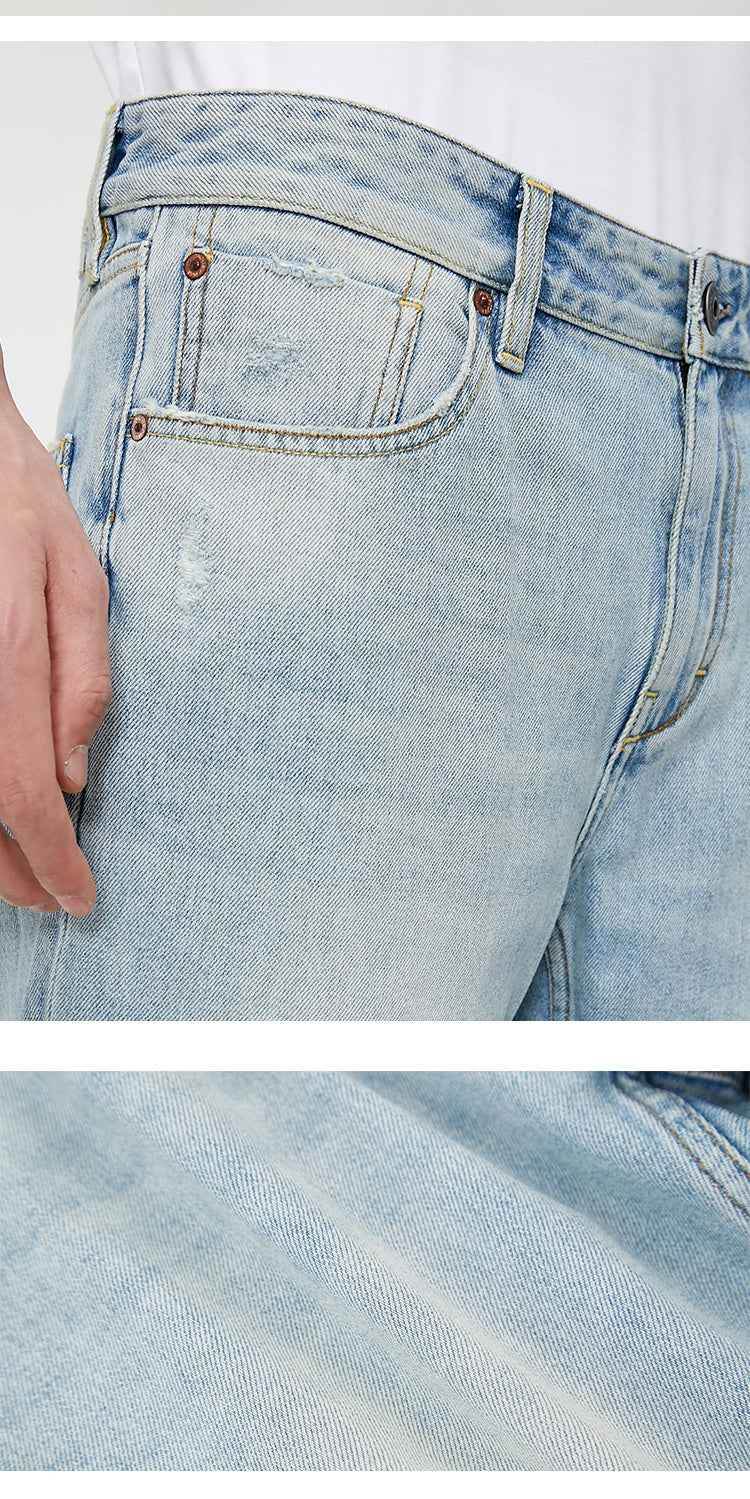 Men's denim shorts MuddyStock
