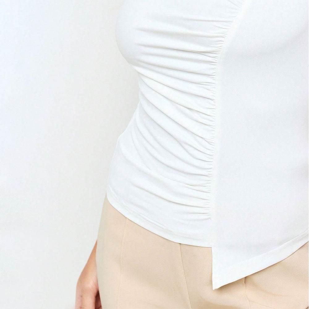 American women's sleeveless T-shirt top | MuddyStock Originals