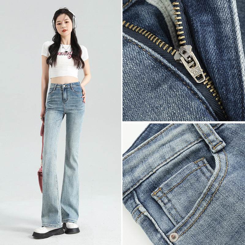 Women's Fashion Slim Gradient Bootcut Pants MuddyStock