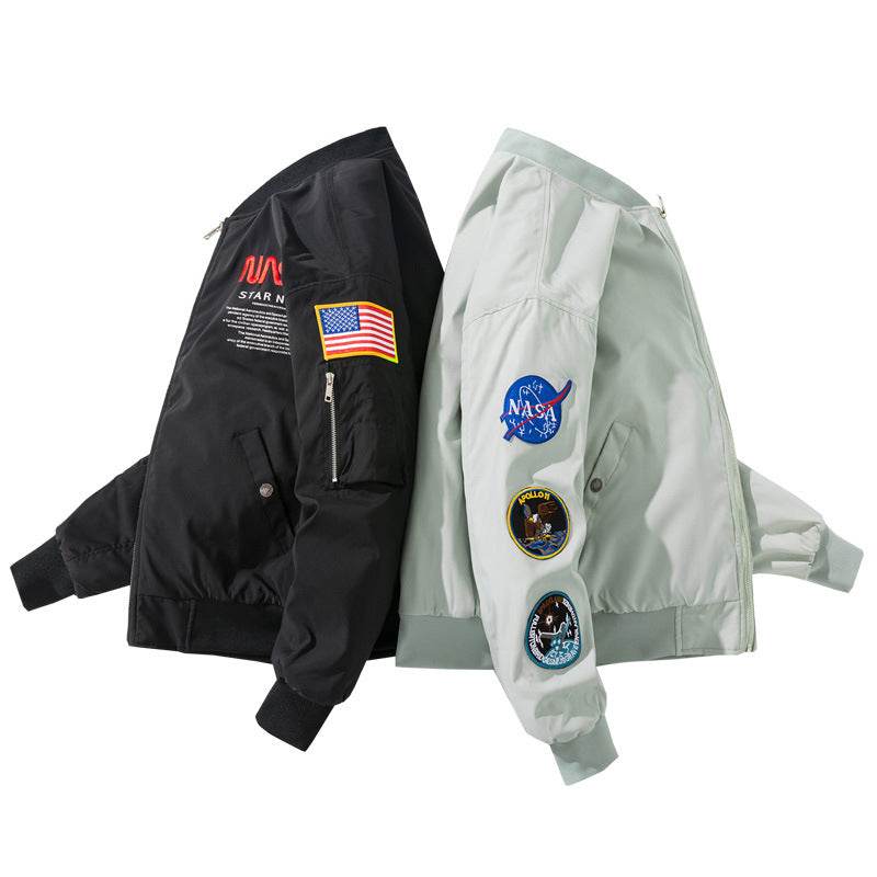 Embroidered Pilot Jacket For Men And Women | MuddyStock Originals MuddyStock
