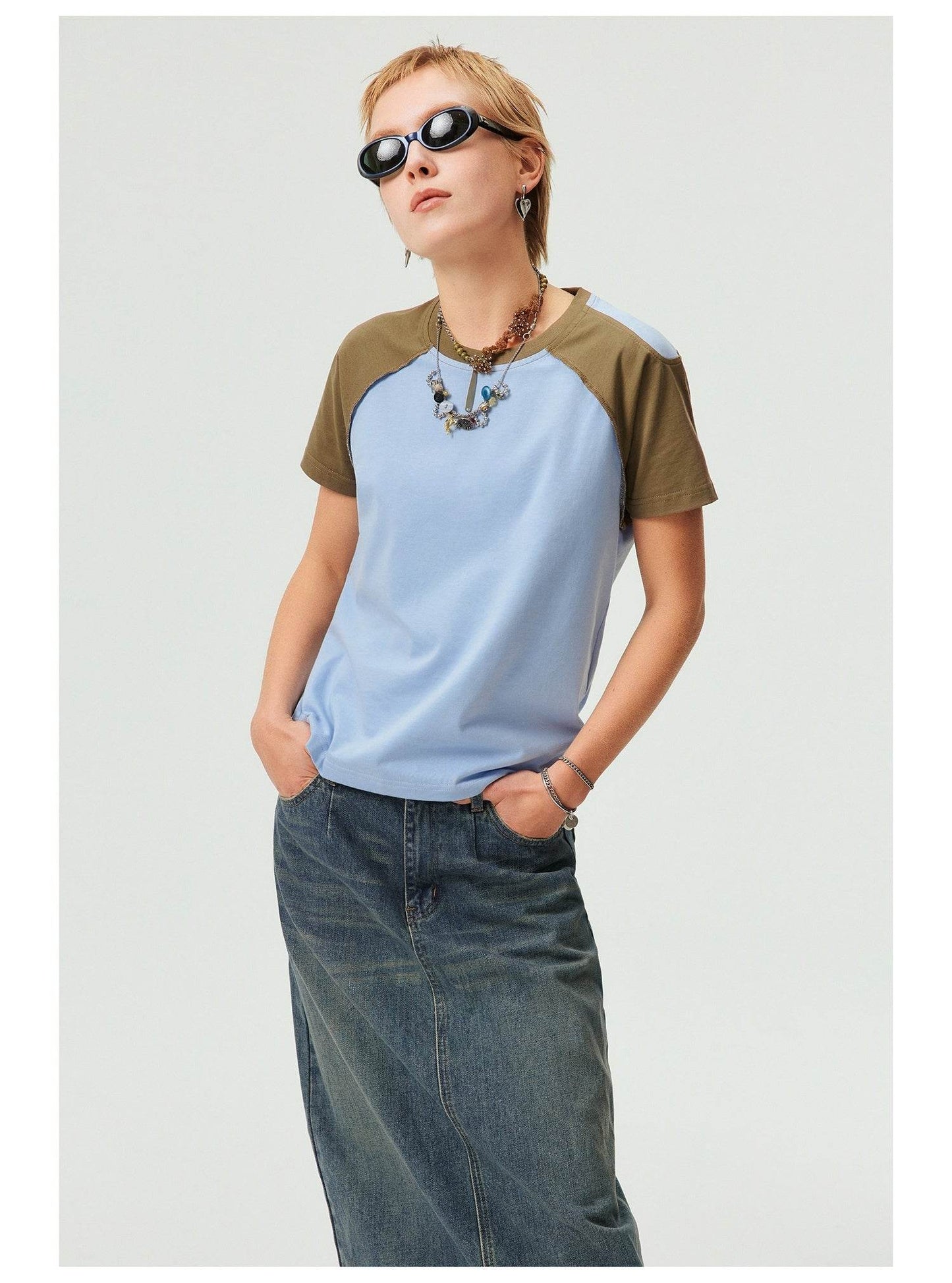 Heavy Round Neck Cultural T-shirt Advertising Shirt MuddyStock