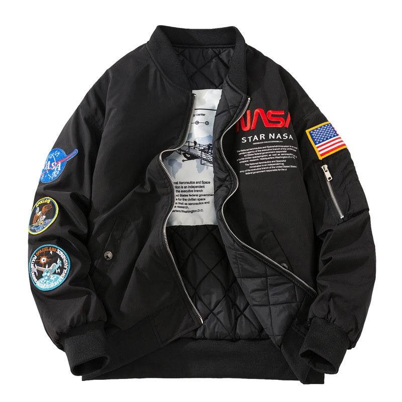 Embroidered Pilot Jacket For Men And Women | MuddyStock Originals MuddyStock