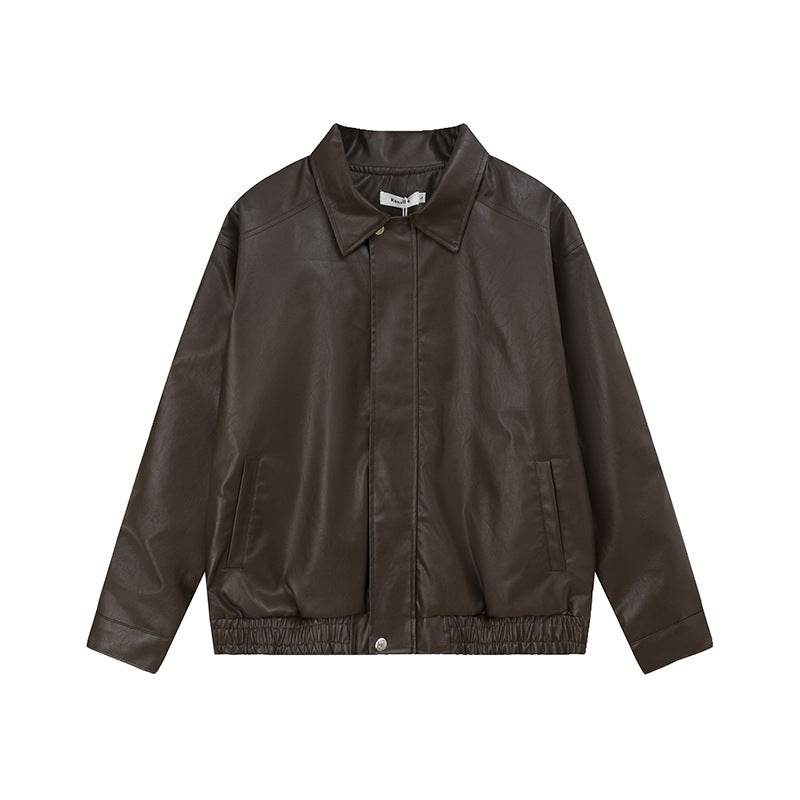 PU leather jacket for men and women | MuddyStock Originals MuddyStock