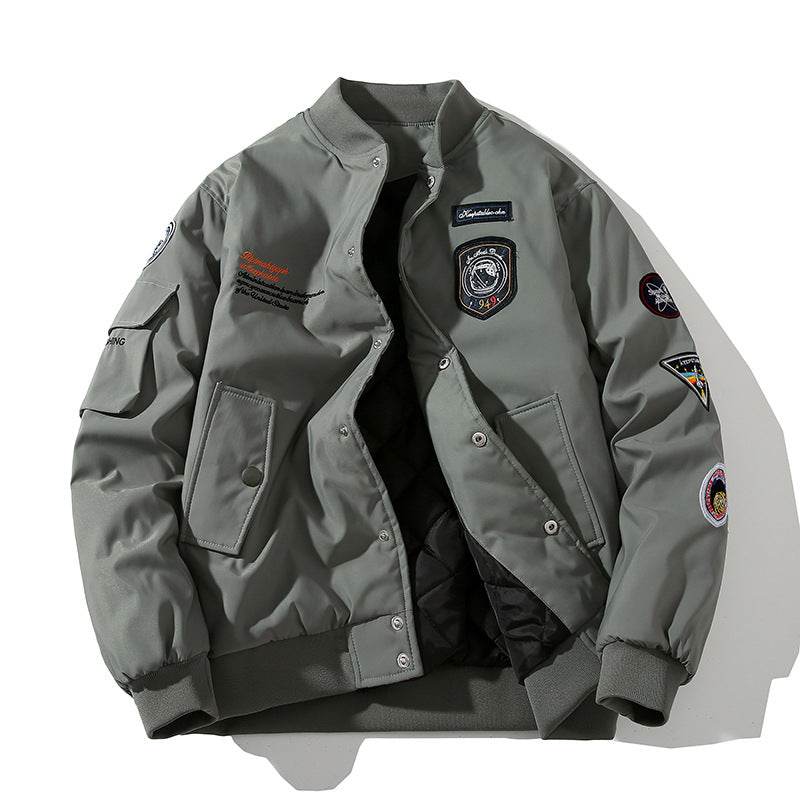 Pilot Jacket For Men And Women | MuddyStock Originals Green Cotton Style MuddyStock