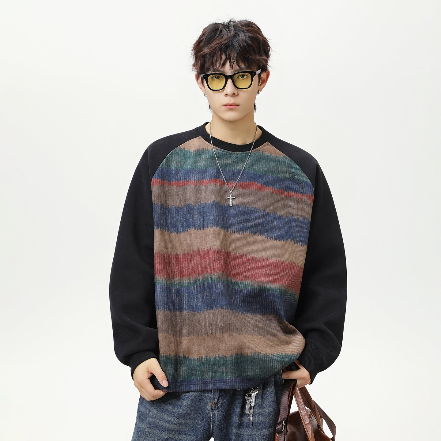 Round neck sweatshirt for men | MuddyStock Originals MuddyStock