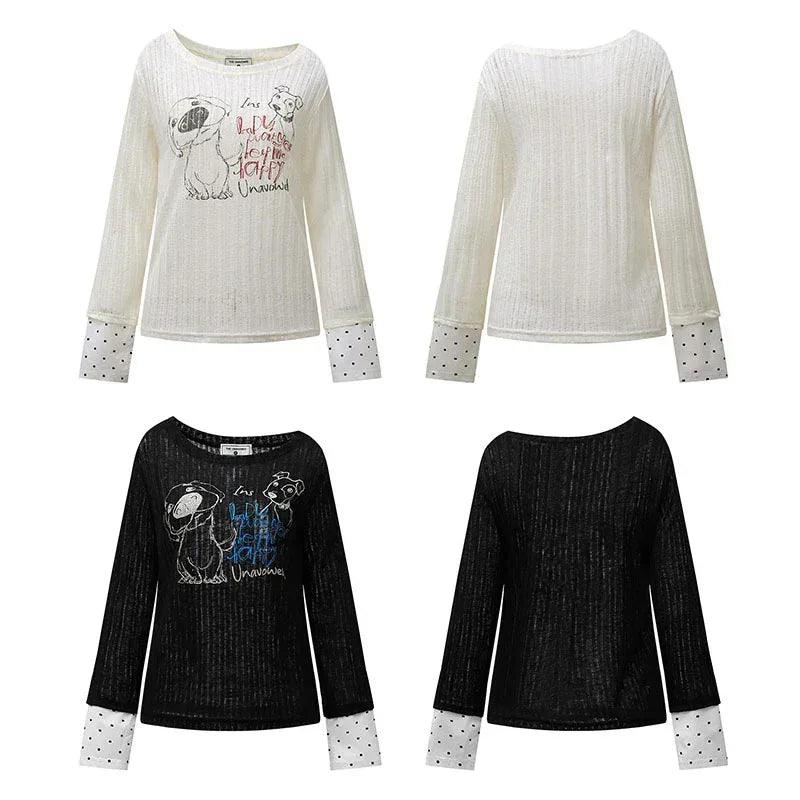 Print Long Sleeve Top for Women | MuddyStock Originals