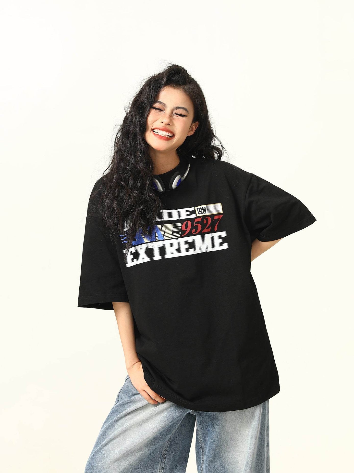 Retro Short-sleeved T-shirt For Women MuddyStock