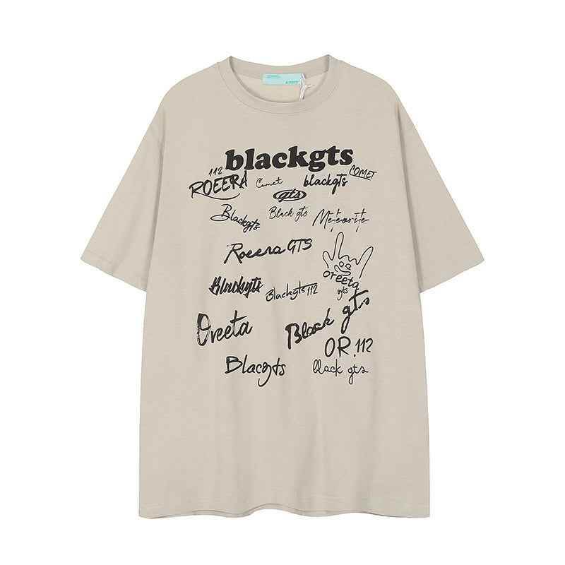 Loose Cotton Casual Couple's Tops For Men And Women MuddyStock