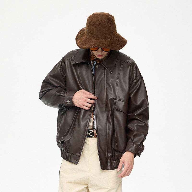 Retro Street Lapel Jacket For Men And Women MuddyStock
