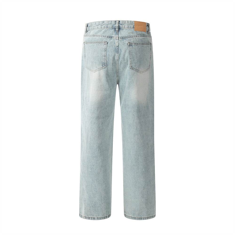 Fashion Knife Ripped Jeans For Men MuddyStock