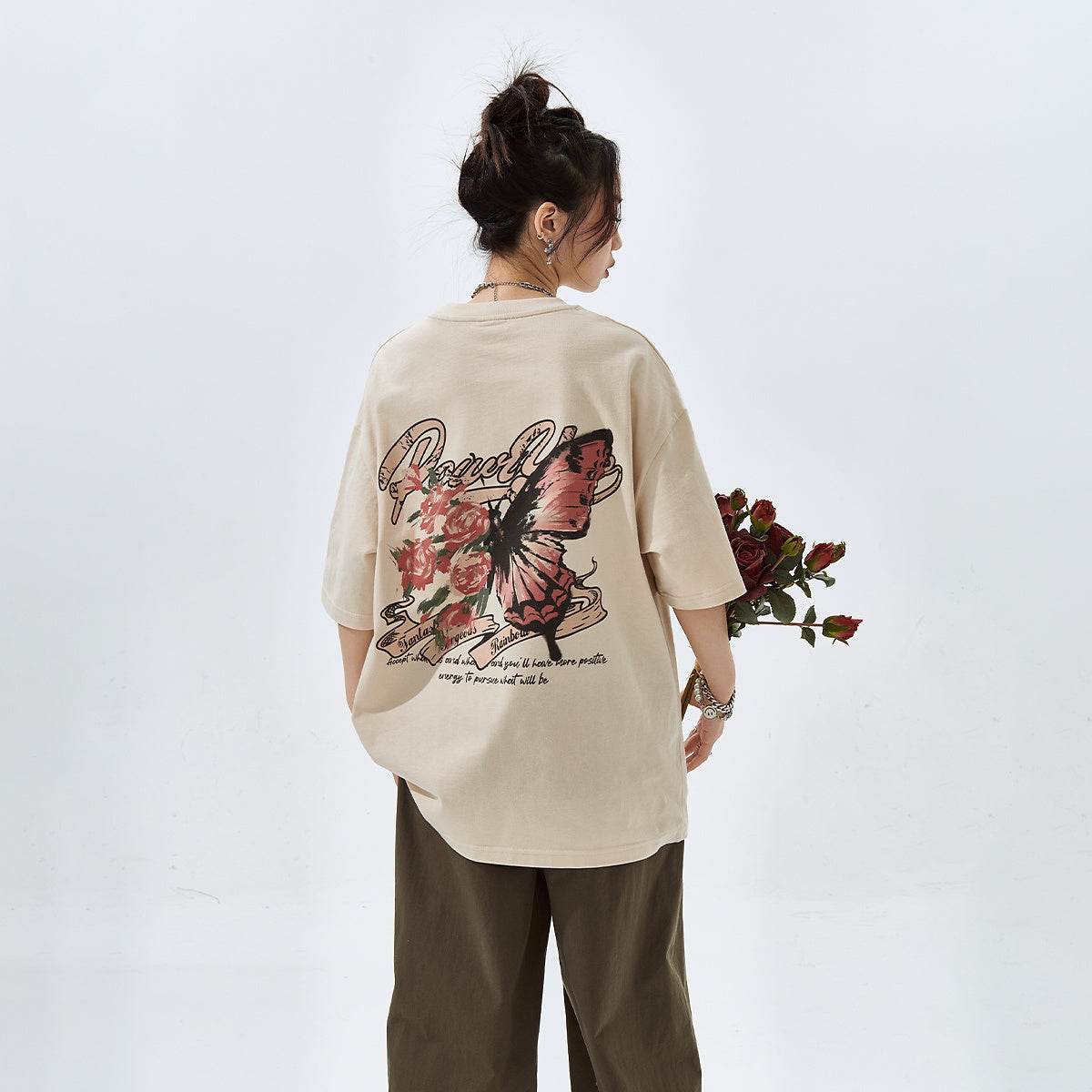 Loose American Top For Women MuddyStock