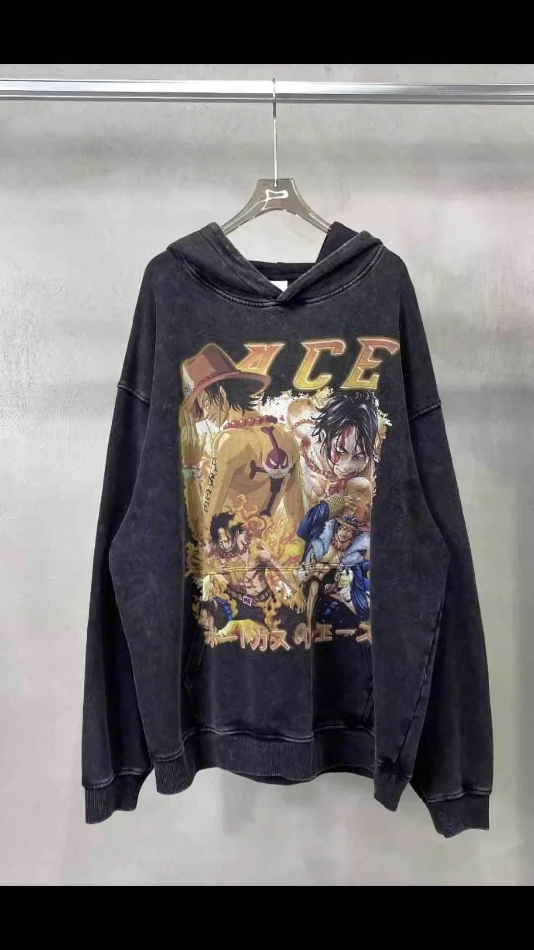 Vintage distressed loose washed men's hoodie | MuddyStock Originals MuddyStock