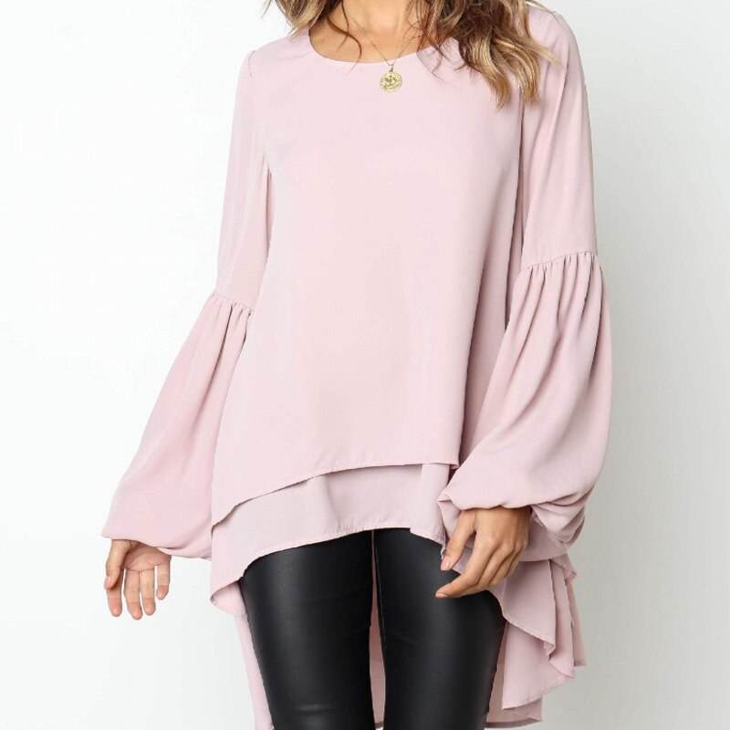 Women Chiffon Ruffled Tops Blouse | MuddyStock Originals MuddyStock