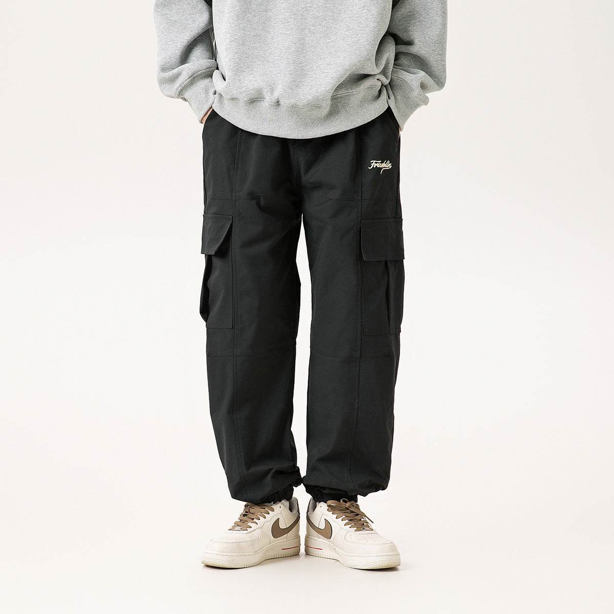 Autumn Outdoor Retro Pocket Overalls Men's Loose Straight Casual MuddyStock