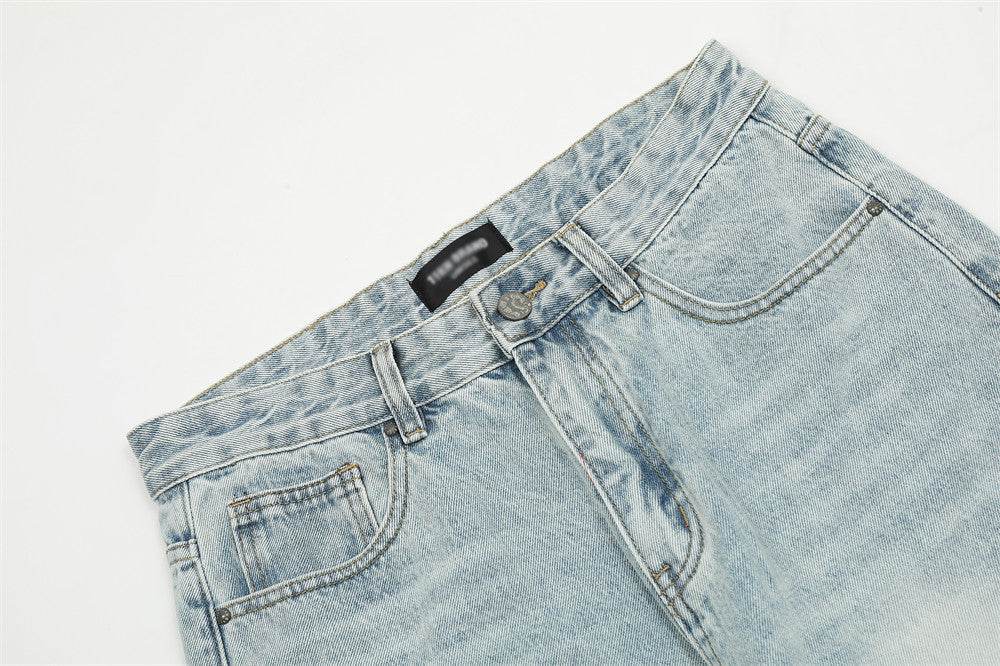 Fashion Knife Ripped Jeans For Men MuddyStock
