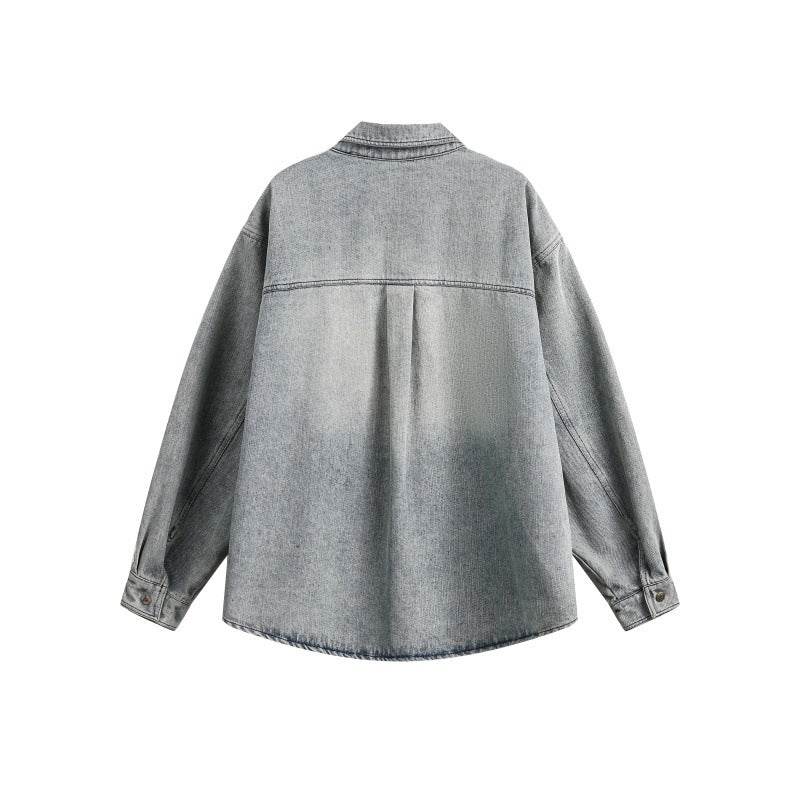 Denim men's and women's loose fitting shirts | MuddyStock Originals MuddyStock