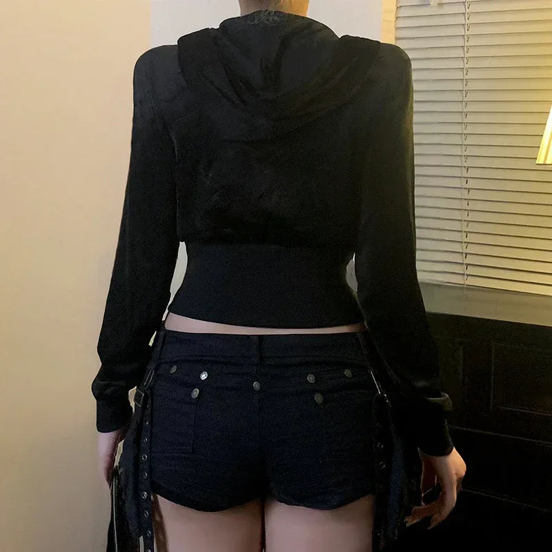 Hot stamping element zipper hoodie for women | MuddyStock Originals eprolo