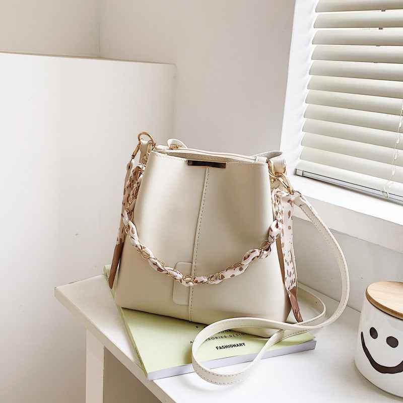 Summer Fashion Shoulder Bag Casual Women Crossbody Bags Creamy White MuddyStock