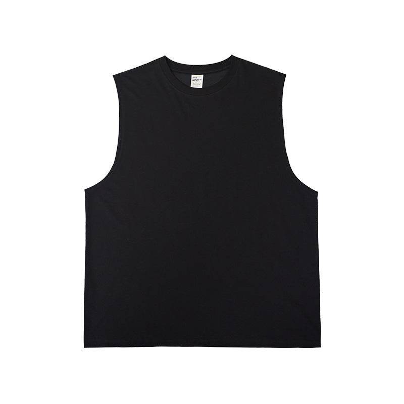 Round Neck Loose Tank For Men MuddyStock