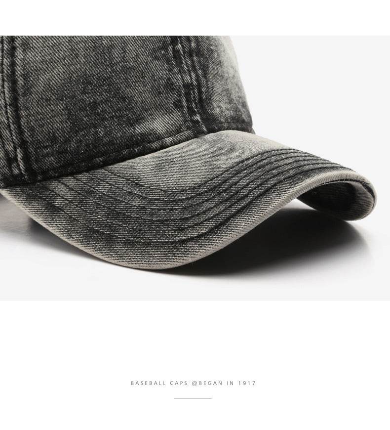 Street Washed Denim Baseball Cap MuddyStock