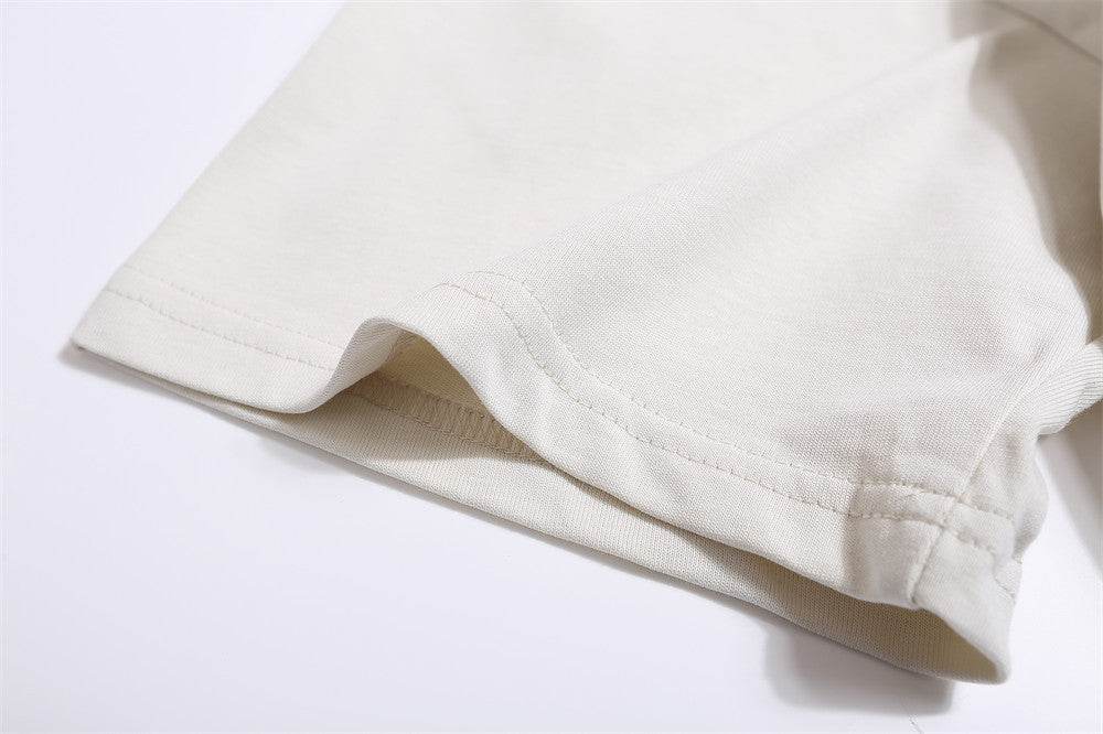 Kitten Print Casual Loose-fitting Pure Cotton Top For Men And Women MuddyStock
