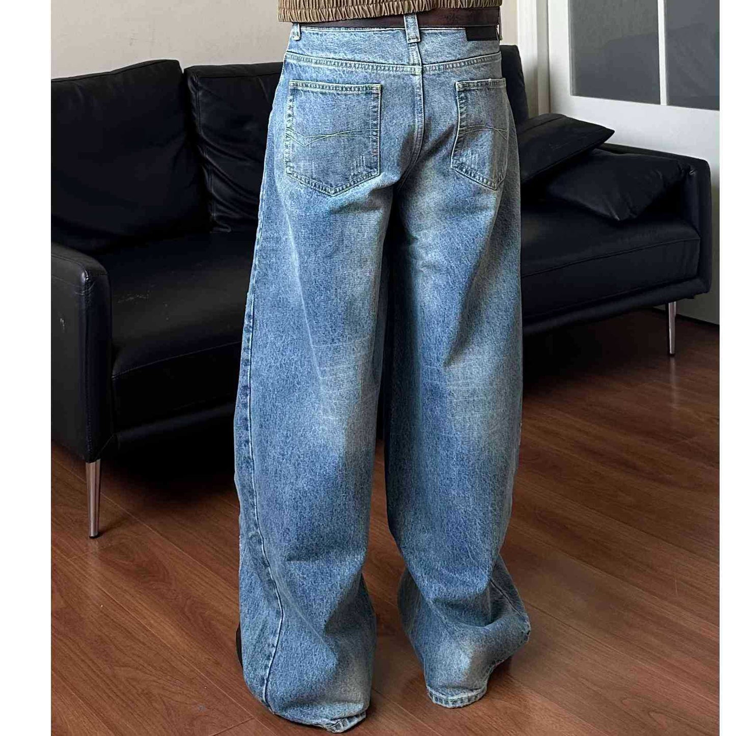 Loose Tapered Wide Leg Jeans for Men | MuddyStock Originals MuddyStock