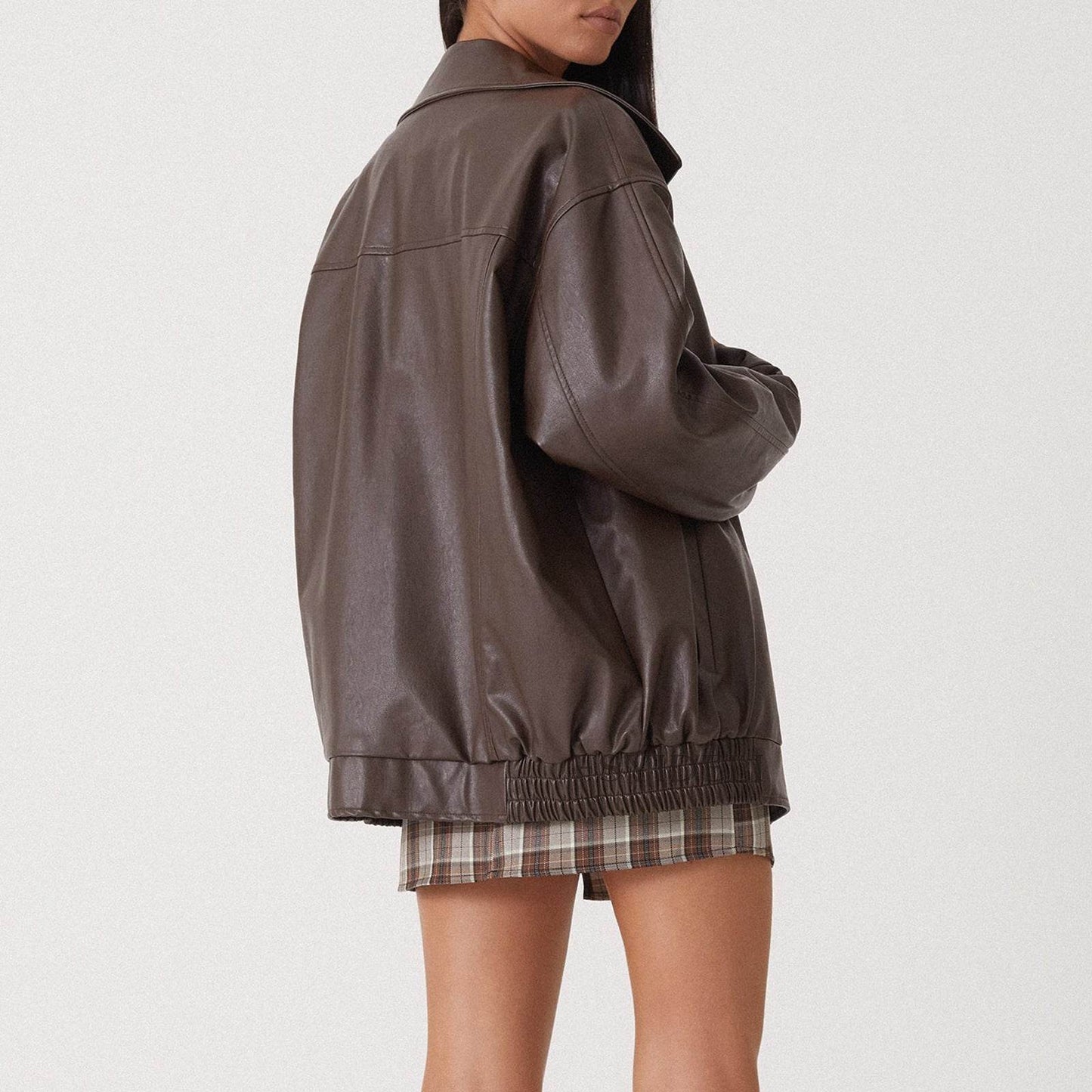 Leather Coat For Women MuddyStock