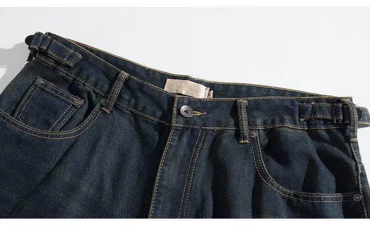 Ripped Denim Shorts For Men MuddyStock