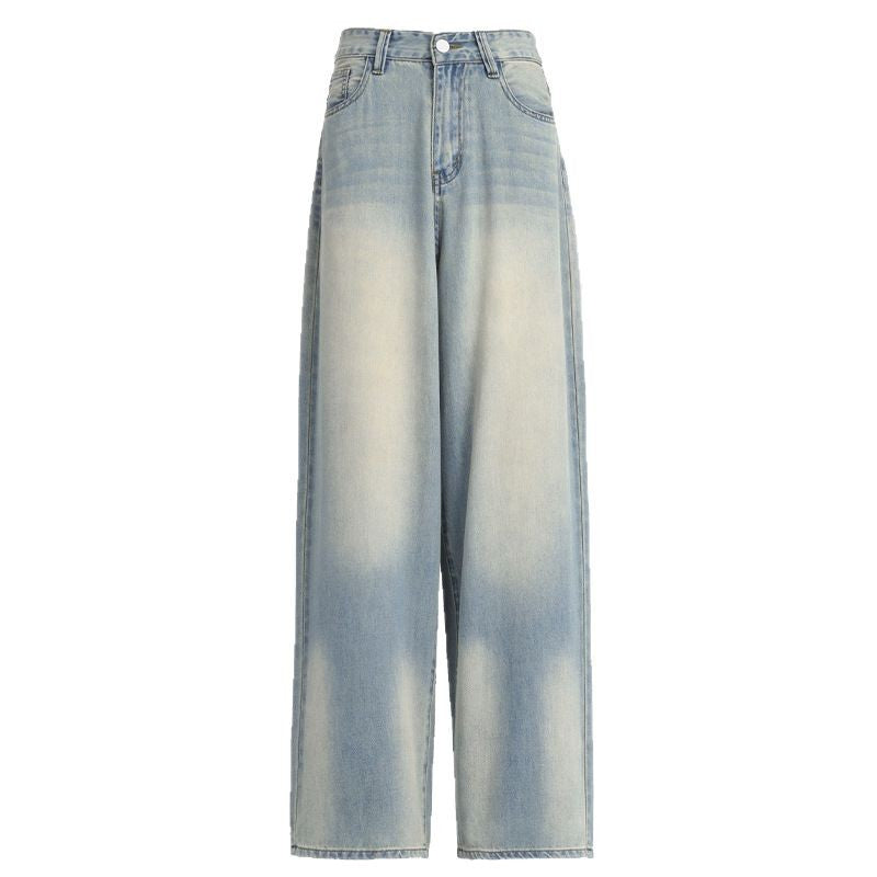 Loose Straight Floor-Length Denim Pants For Women | MuddyStock Originals MuddyStock