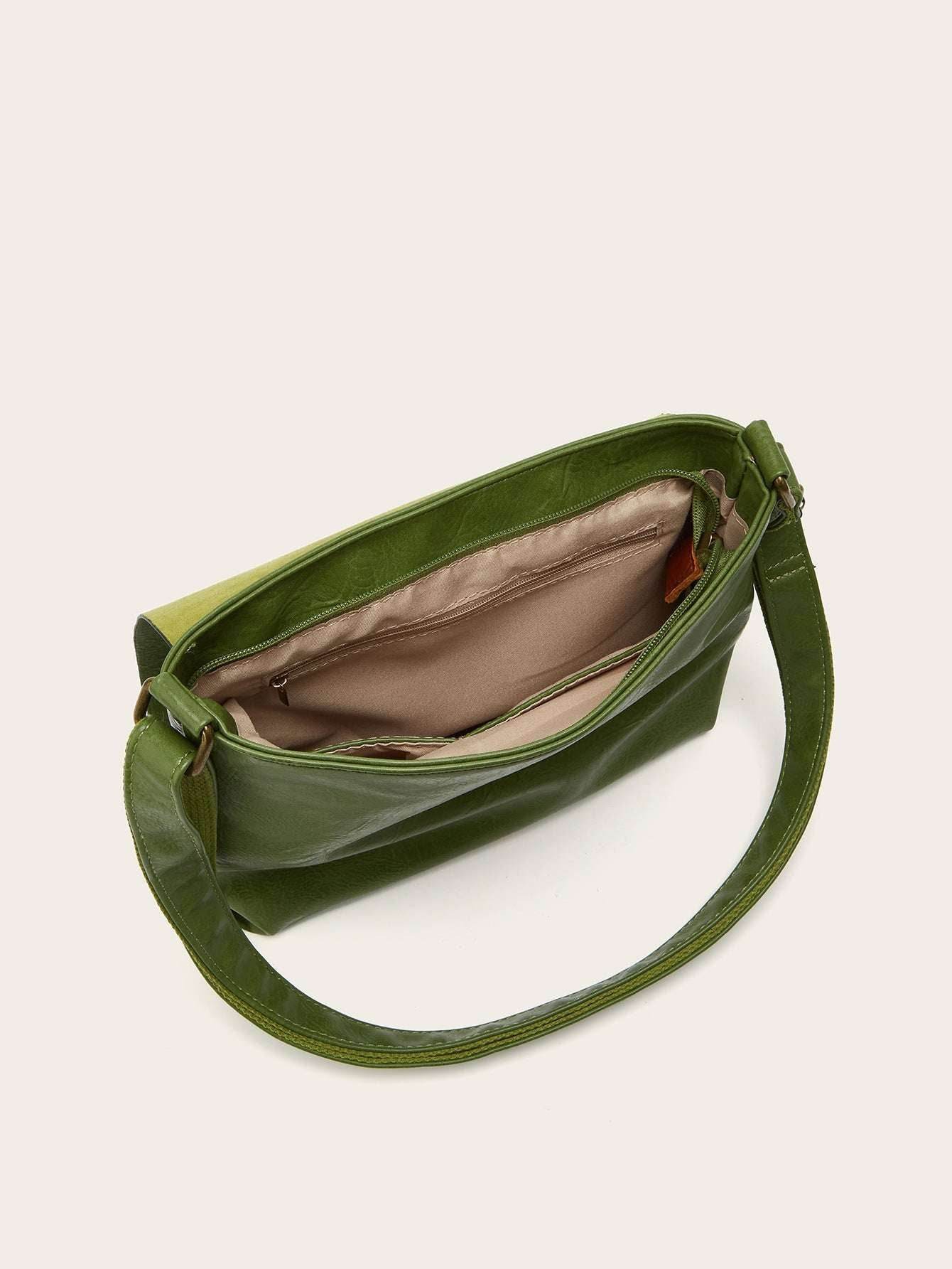 Minimalist Preppy Style Shoulder Fashion Casual Messenger Bag MuddyStock
