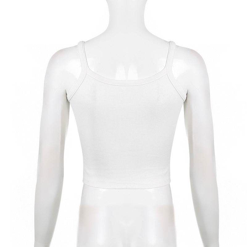 European And American Sweet And Spicy Crop-top Vest MuddyStock