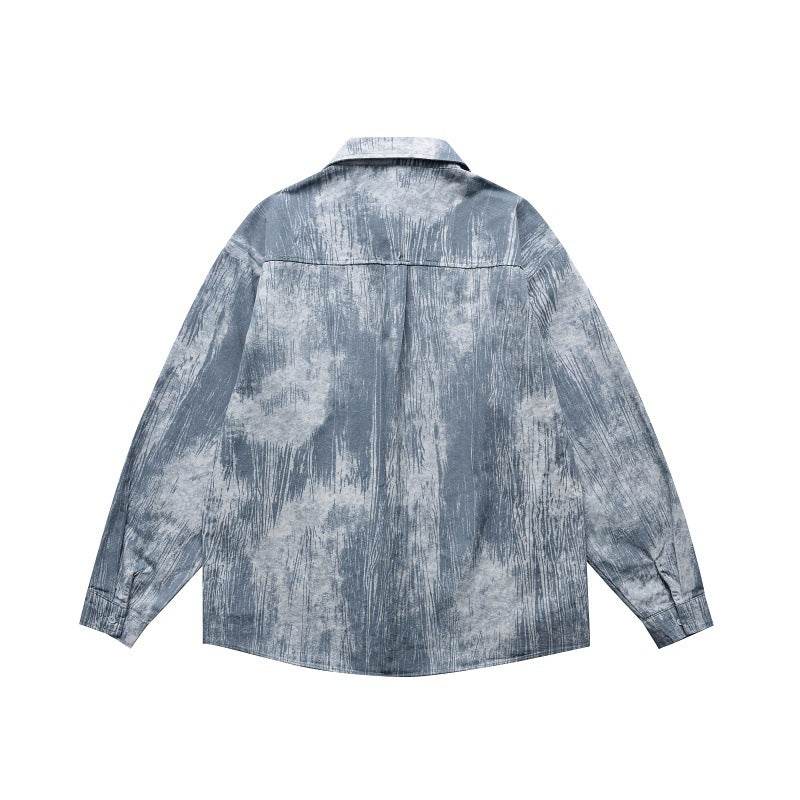 Tie dye long sleeved casual shirt for men and women | MuddyStock Originals MuddyStock