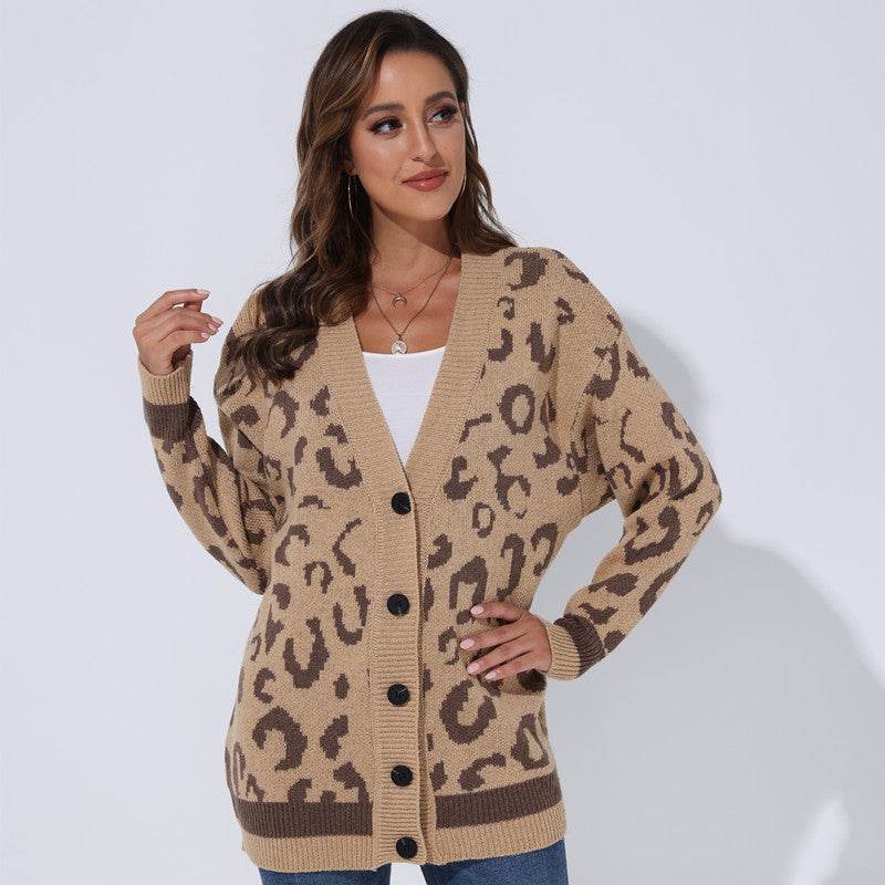 Loose Cardigan Sleeve Knit Sweater MuddyStock