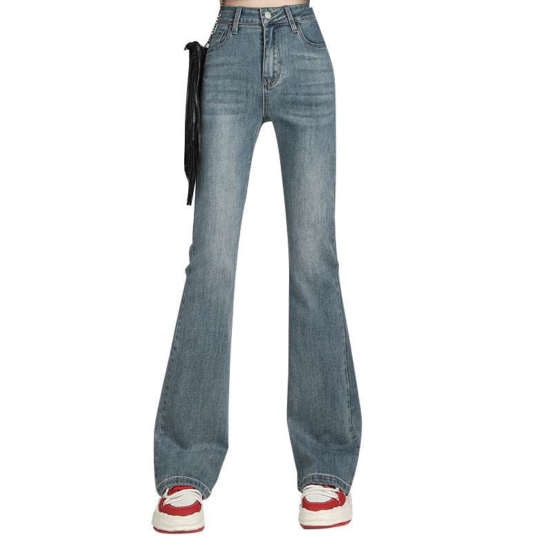 High Waist Flared Denim Pants For Women | MuddyStock Originals MuddyStock
