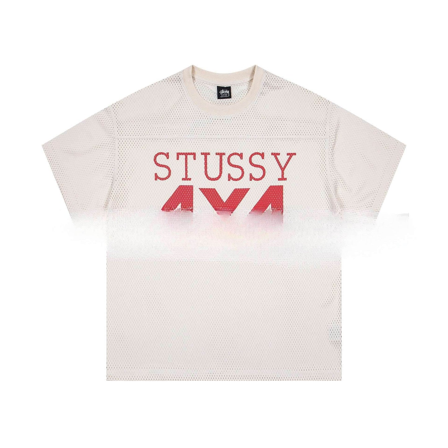 Sports And Leisure Jersey Letter Printing Simple Short Sleeve For Men And Women XC6943 Apricot MuddyStock