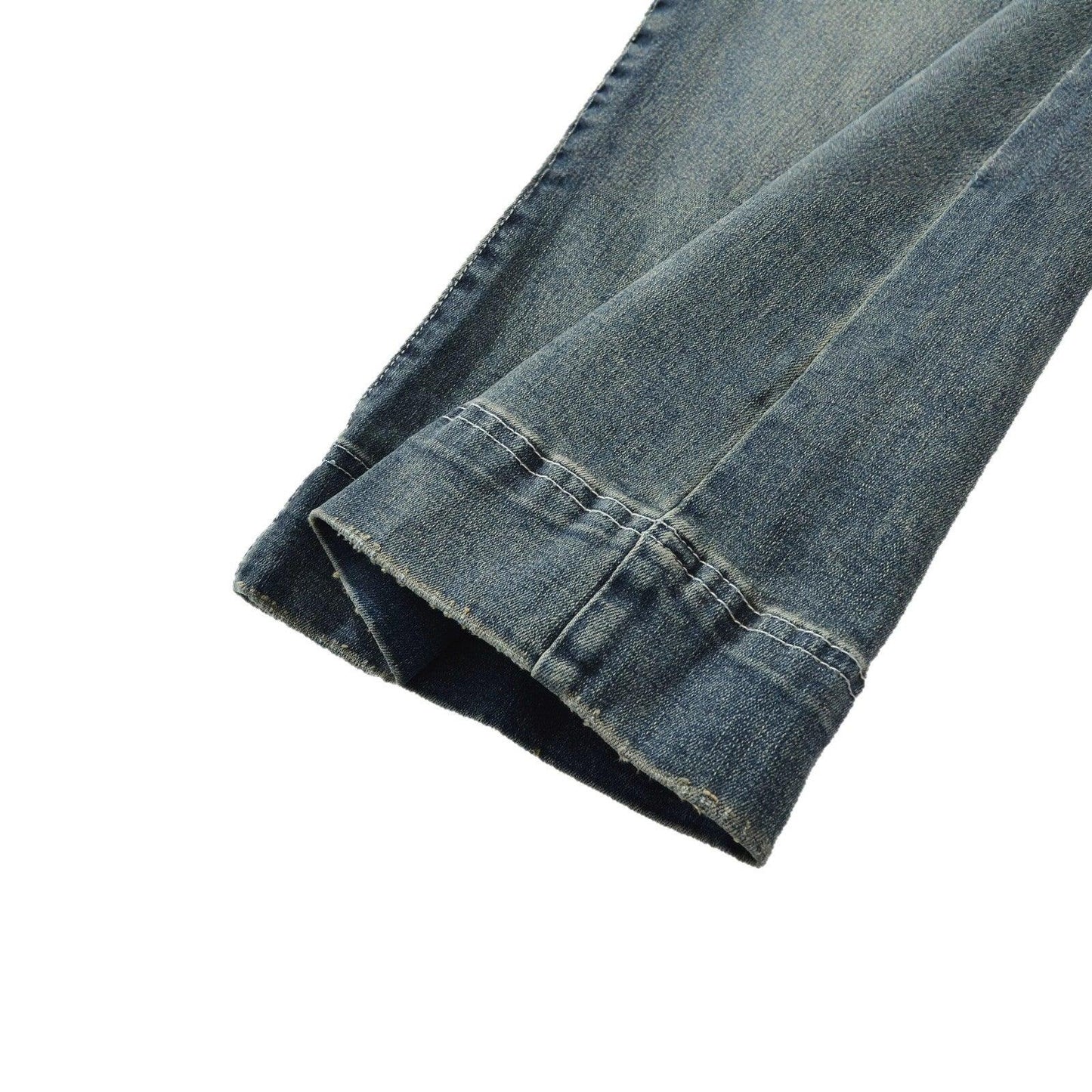 Washed Blue Flared Jeans for Women | MuddyStock Originals