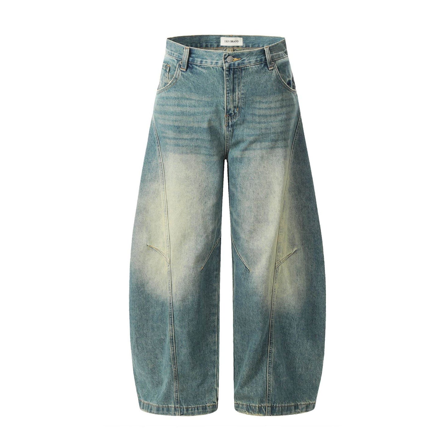 Wide Leg Jeans for Men and Women | MuddyStock Originals Washed Blue MuddyStock