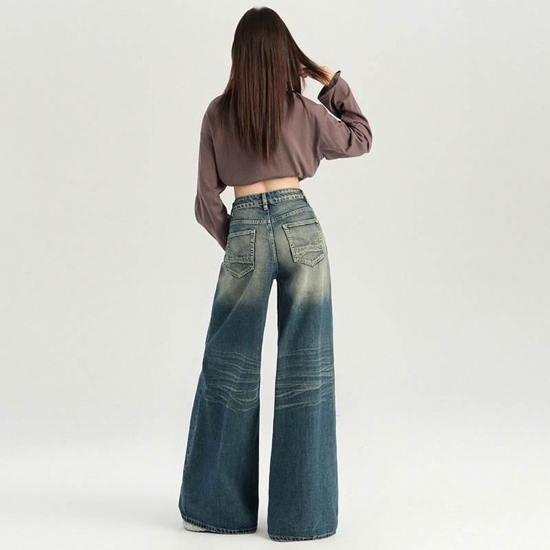Women's Loose Wide Leg Jeans | MuddyStock Originals