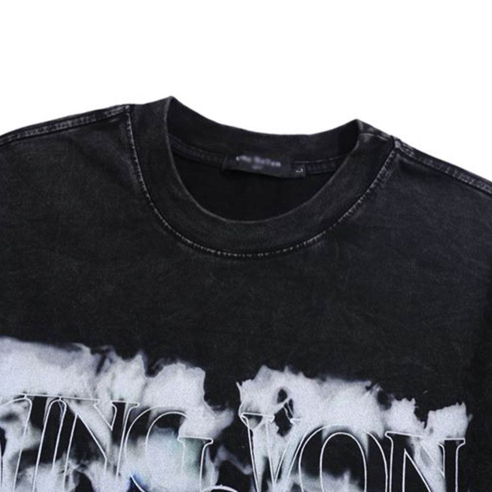 Black Knight Printed Round Neck T-shirt For Men And Women MuddyStock