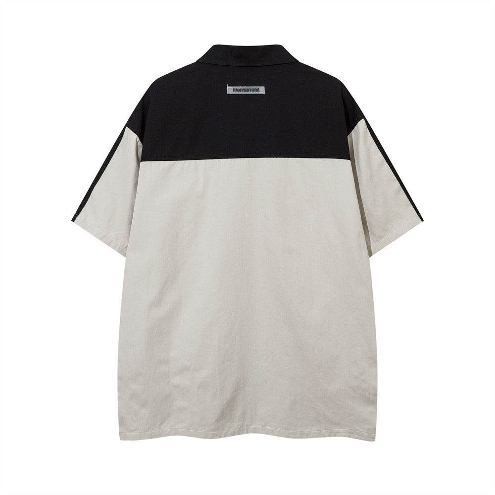 Loose Multicolor Short Sleeve Shirt For Men And Women MuddyStock
